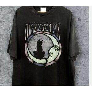 Mazzy Star Cat Shirt, 90s Alternative Rock